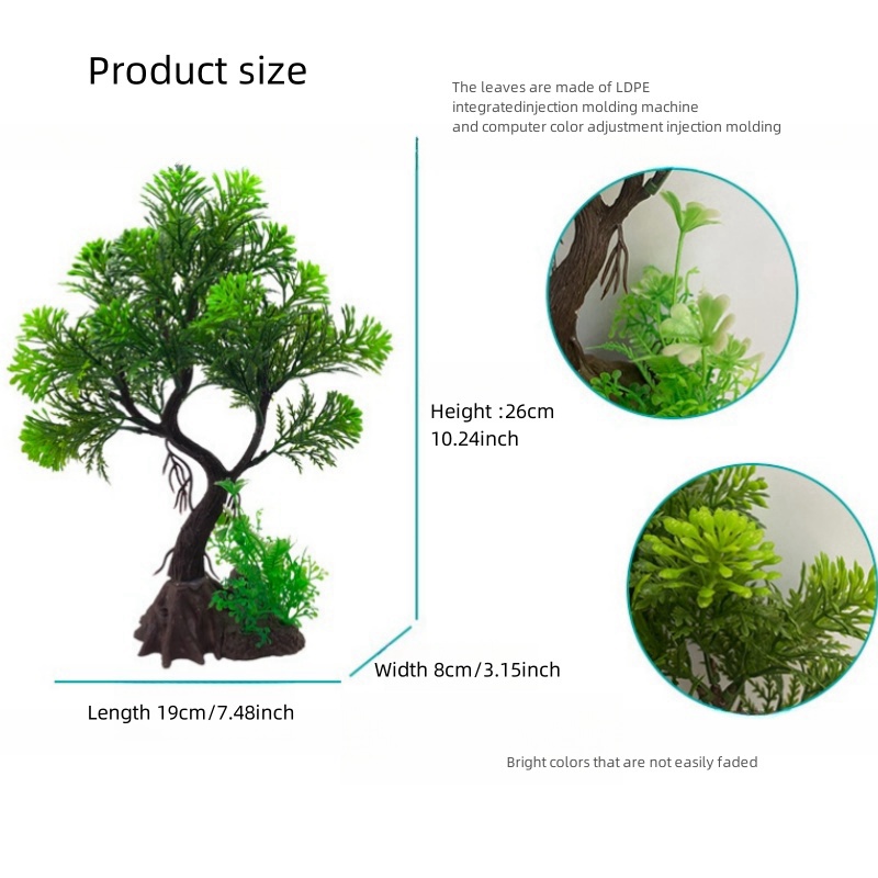 Fish Tank DIY Artificial Aquar - Aquarium Plants Live recension och pris