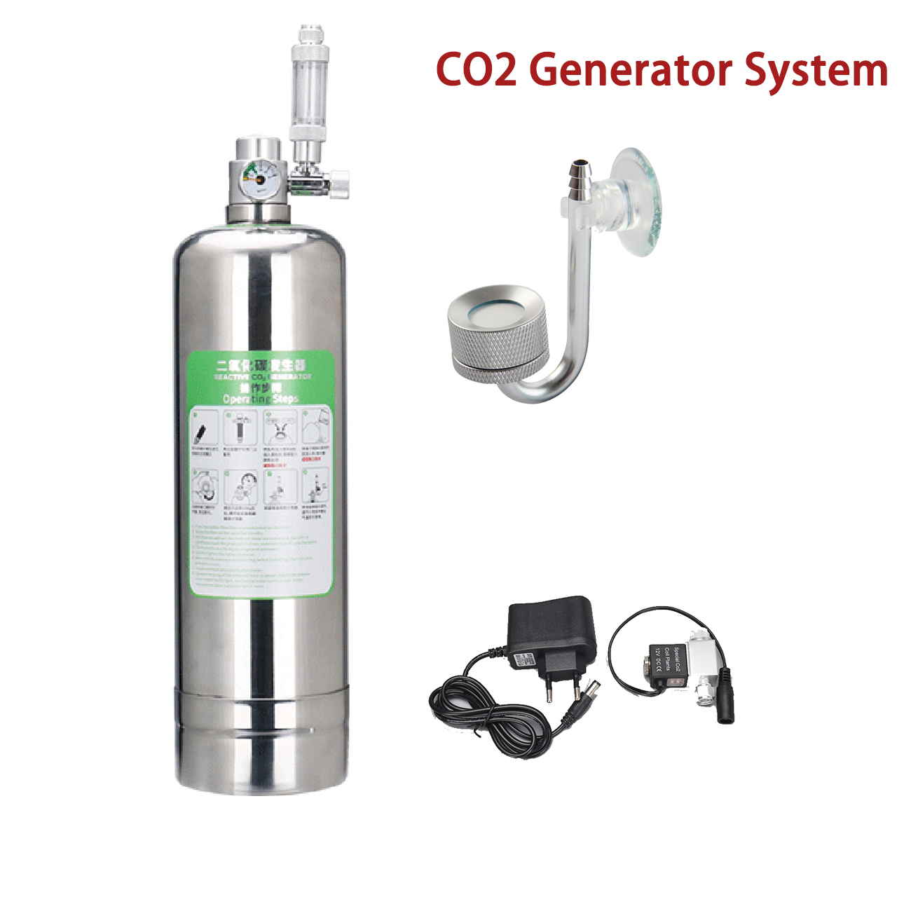 Aquarium CO2 Generator system  - Aquarium Liquid Carbon recension och pris