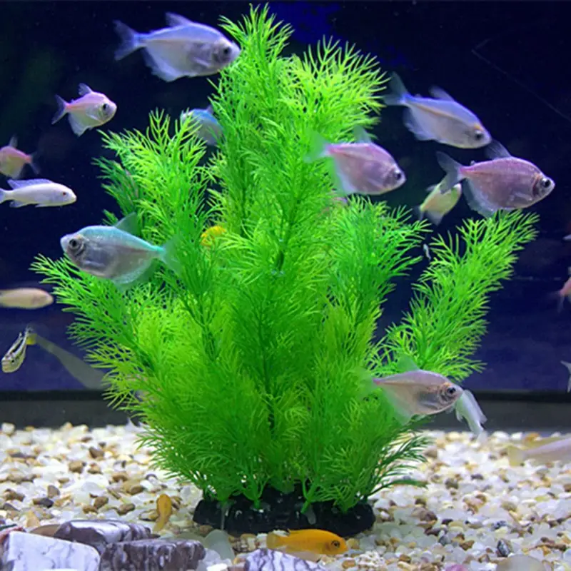 Artificial Aquarium Decor Plan - Aquarium Plants Live recension och pris