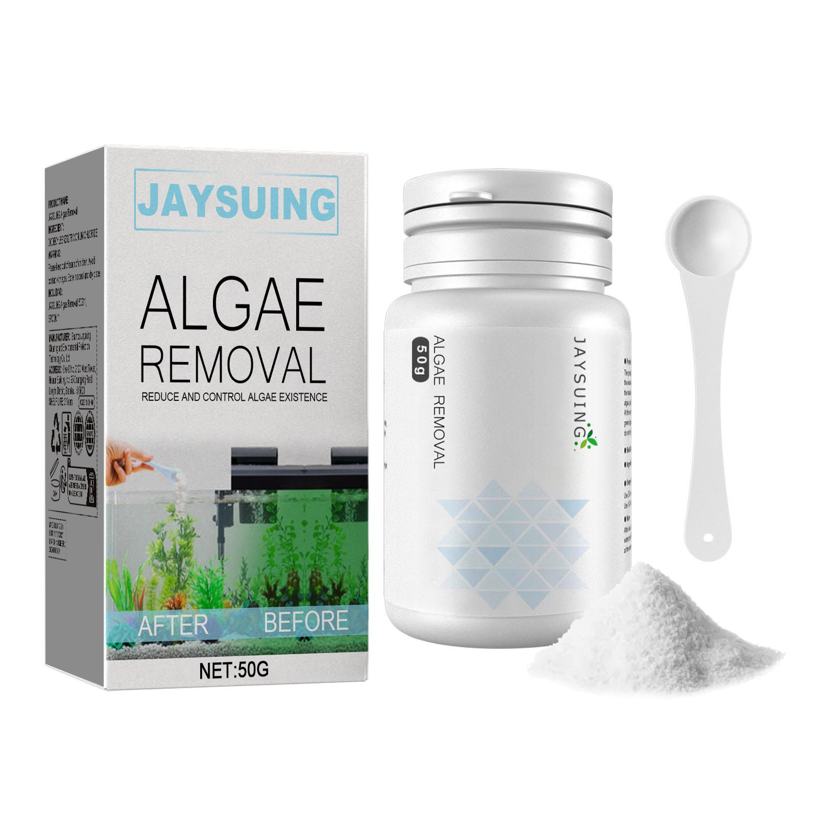 Aquarium Algae Remover Powder, - Aquarium Moss recension och pris