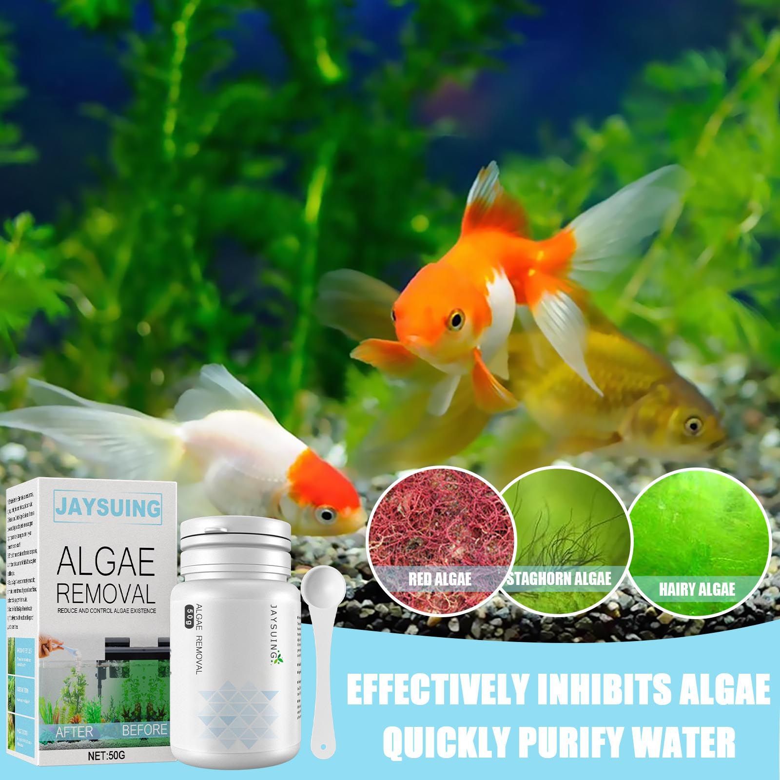 Aquarium Algae Remover Powder, - Aquarium Moss recension och pris