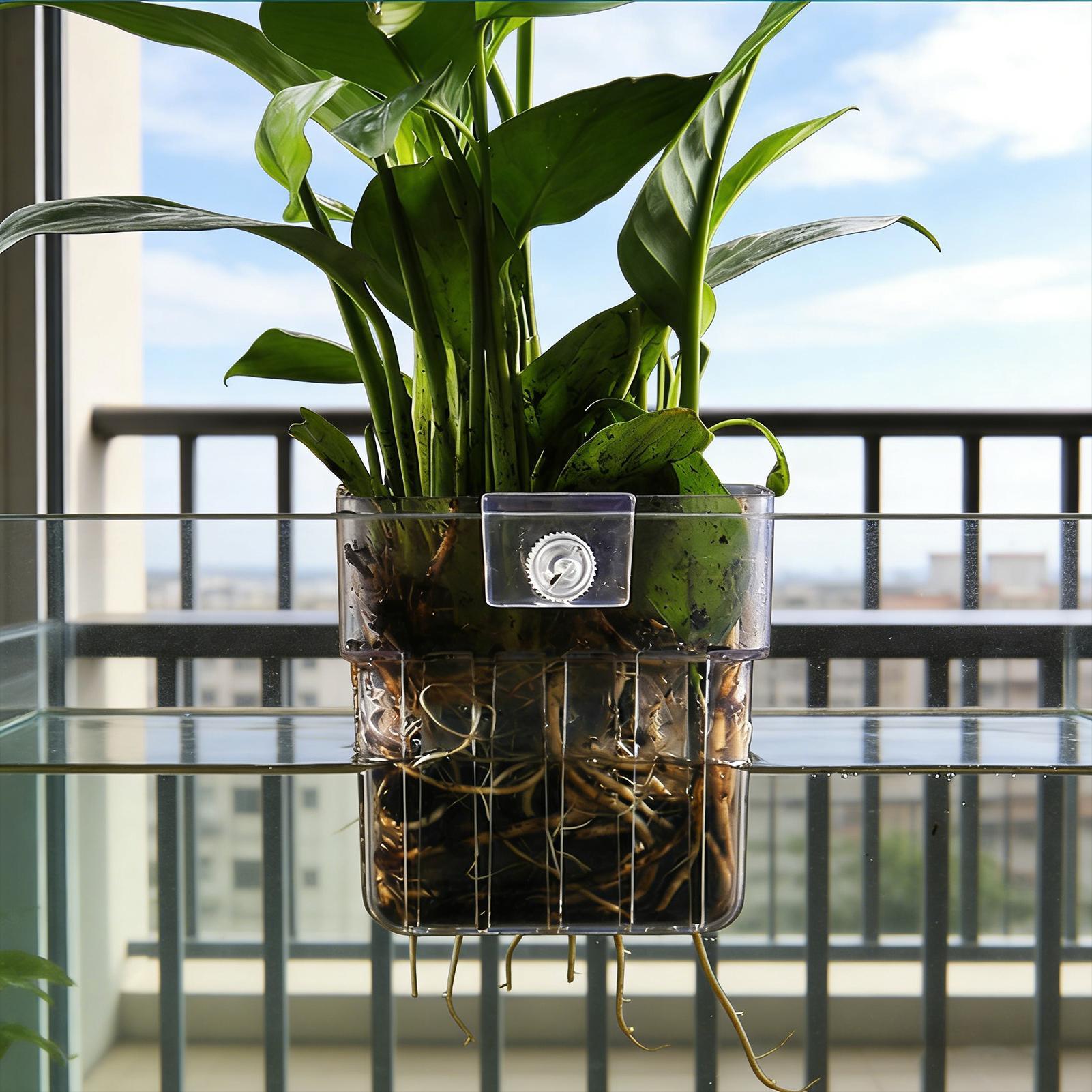 Aquarium Plant Basket Transpar - Aquarium Plants Live recension och pris