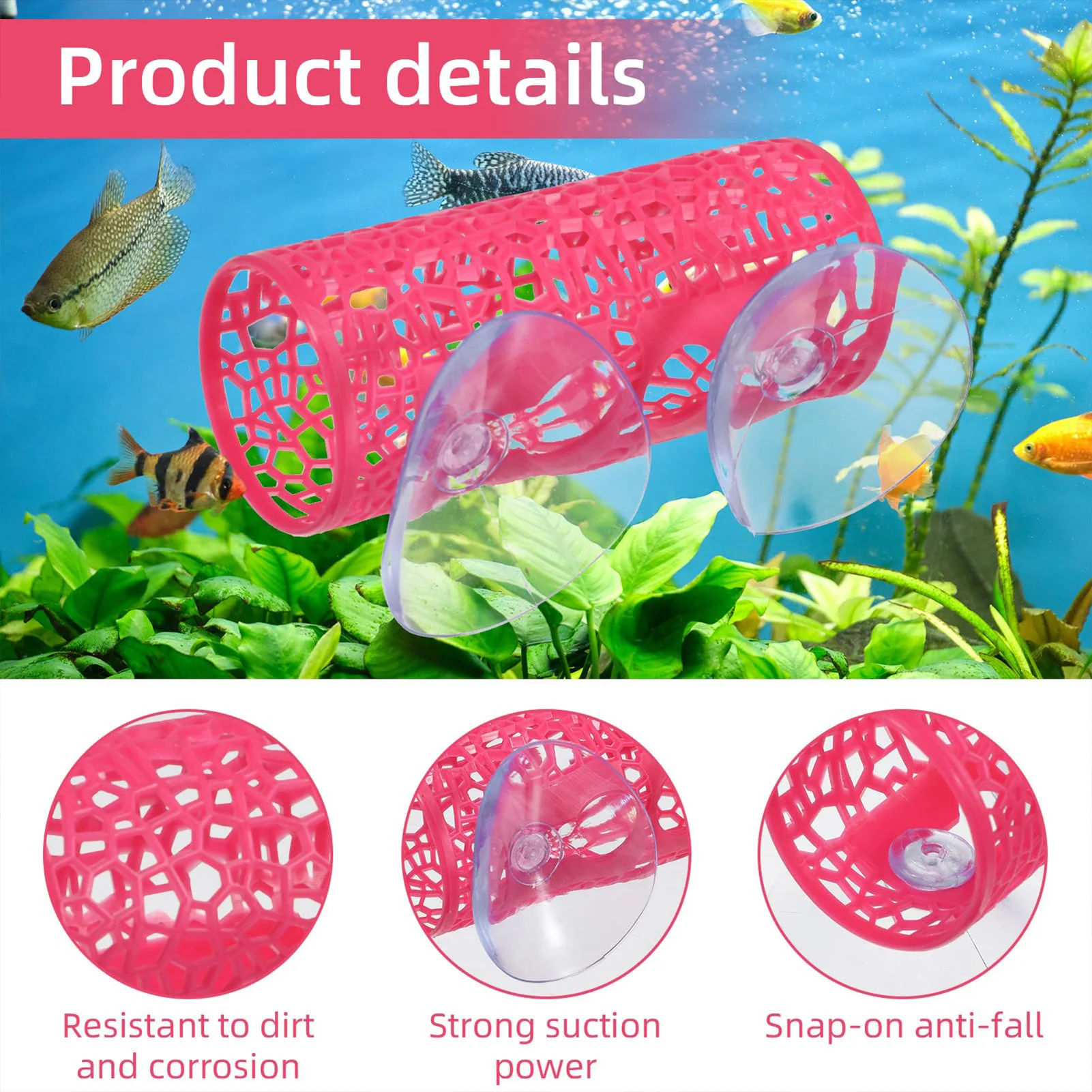 Aquarium Fish Tunnel Toys Bett - Aquarium Fertilizer recension och pris