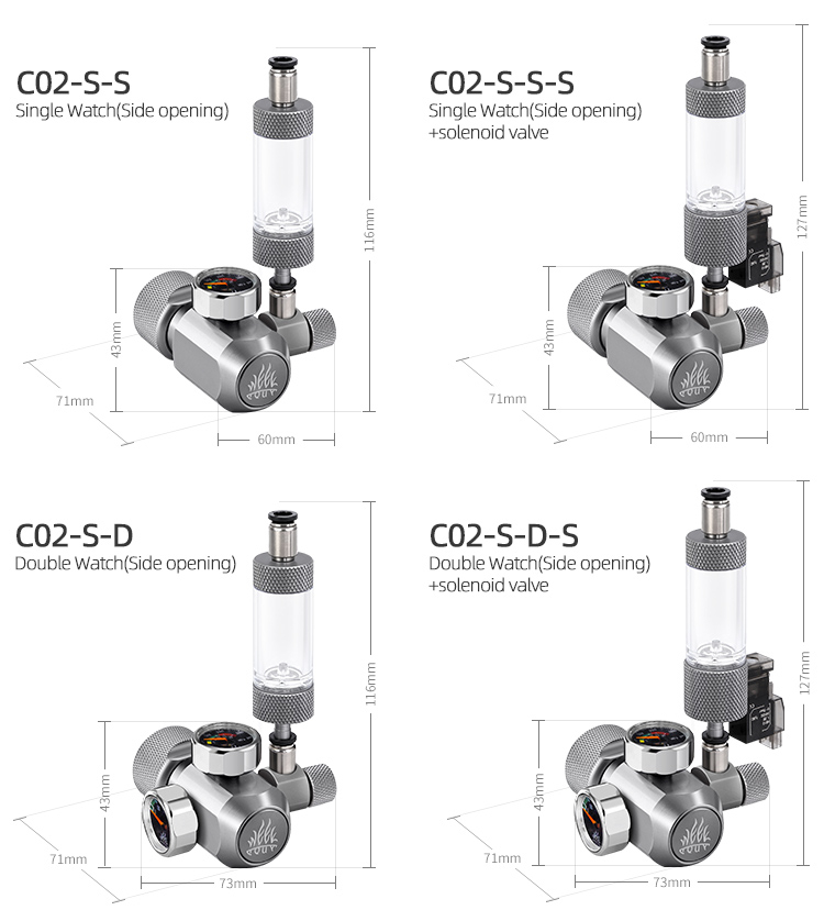 Week Aqua Aquarium Co2 Gas Reg - Aquarium Liquid Carbon recension och pris