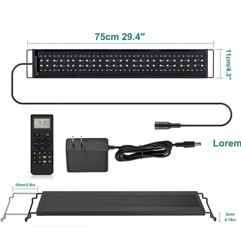 SIROKA 75cm Professional LED F - Live Plant Aquarium recension och pris