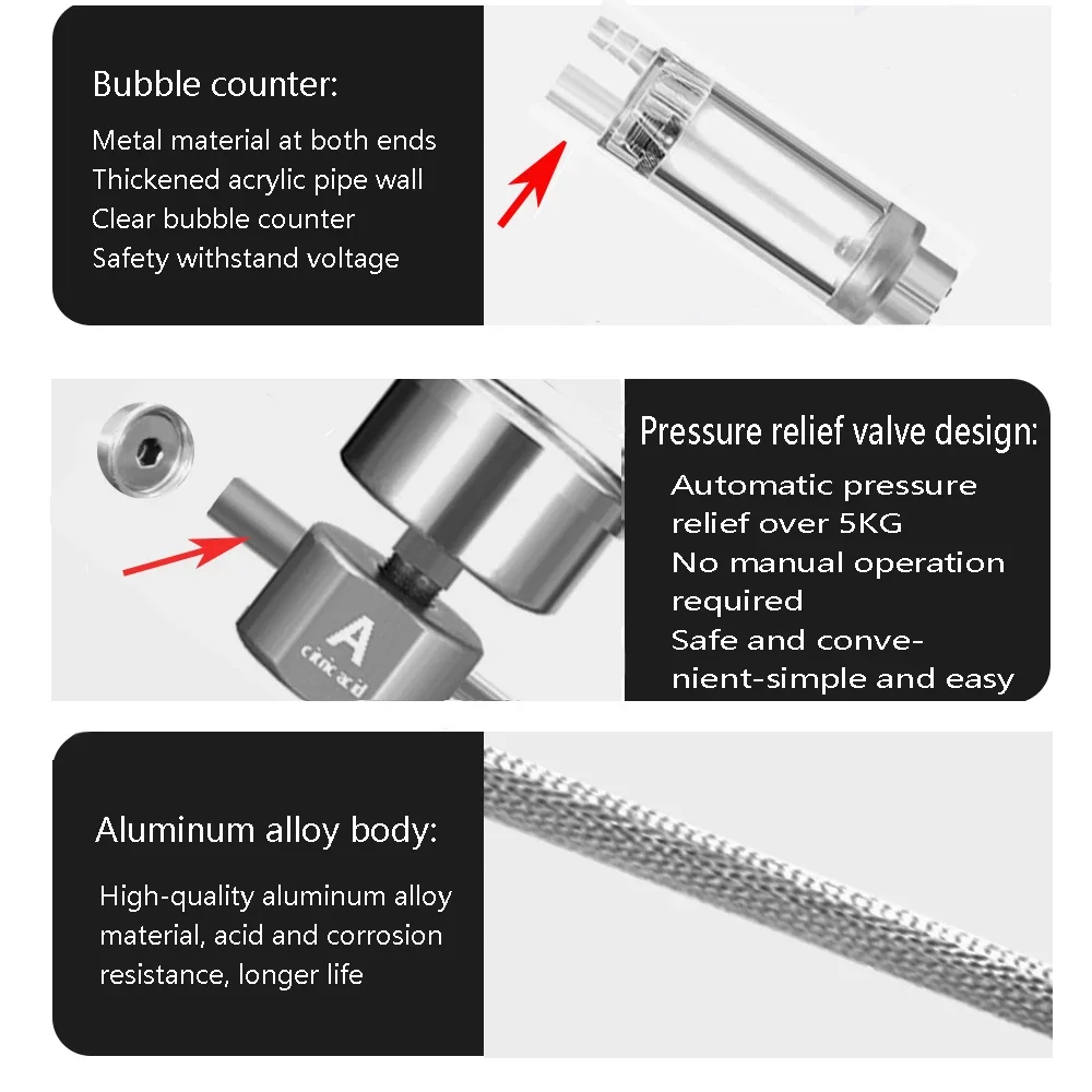 Aquarium DIY CO2 Reactor Gener - Aquarium Liquid Carbon recension och pris