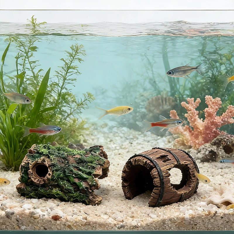 3Pcs Aquarium Resin Decoration - Aquarium Plant Substrate recension och pris