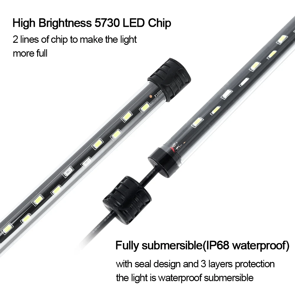 58CM  Aquarium Light LED Plant - Aquarium Plant Substrate recension och pris