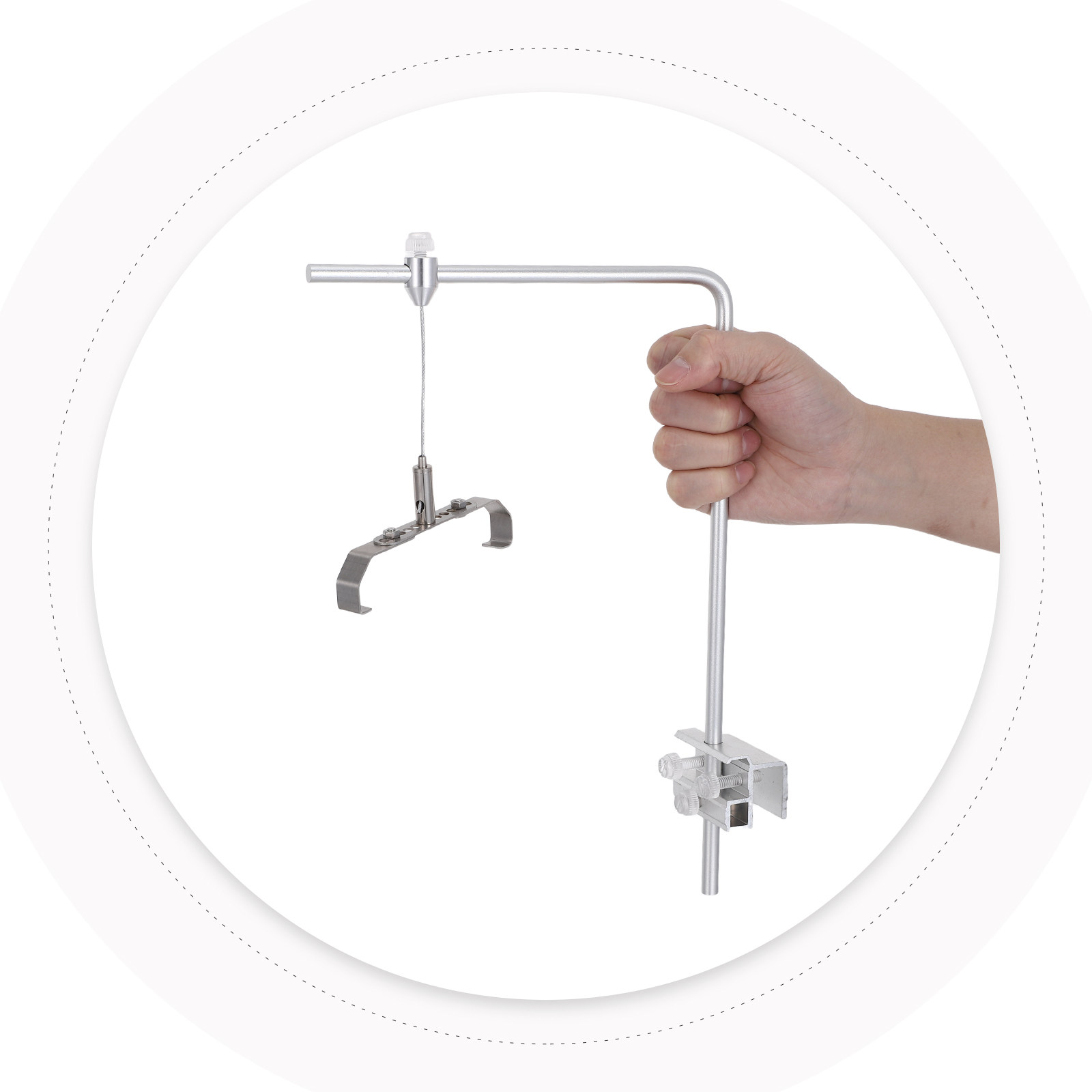 1 Pair Adjustable Aquarium Lig - Aquarium Plant Holder recension och pris
