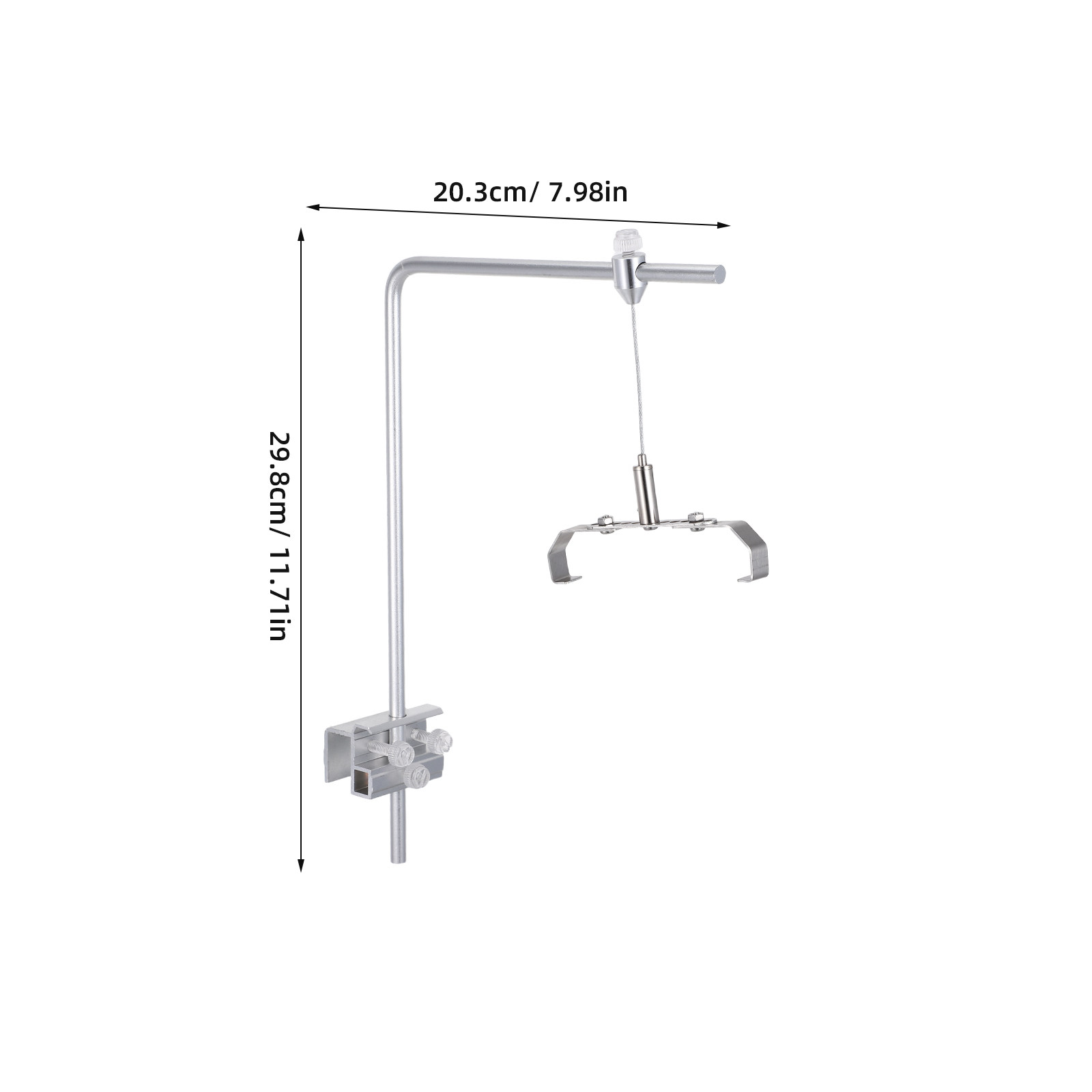 1 Pair Adjustable Aquarium Lig - Aquarium Plant Holder recension och pris